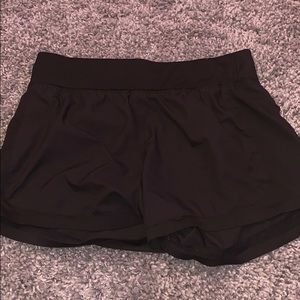 Black athleta shorts